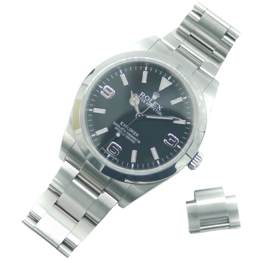 Rolex Black Steel Explorer