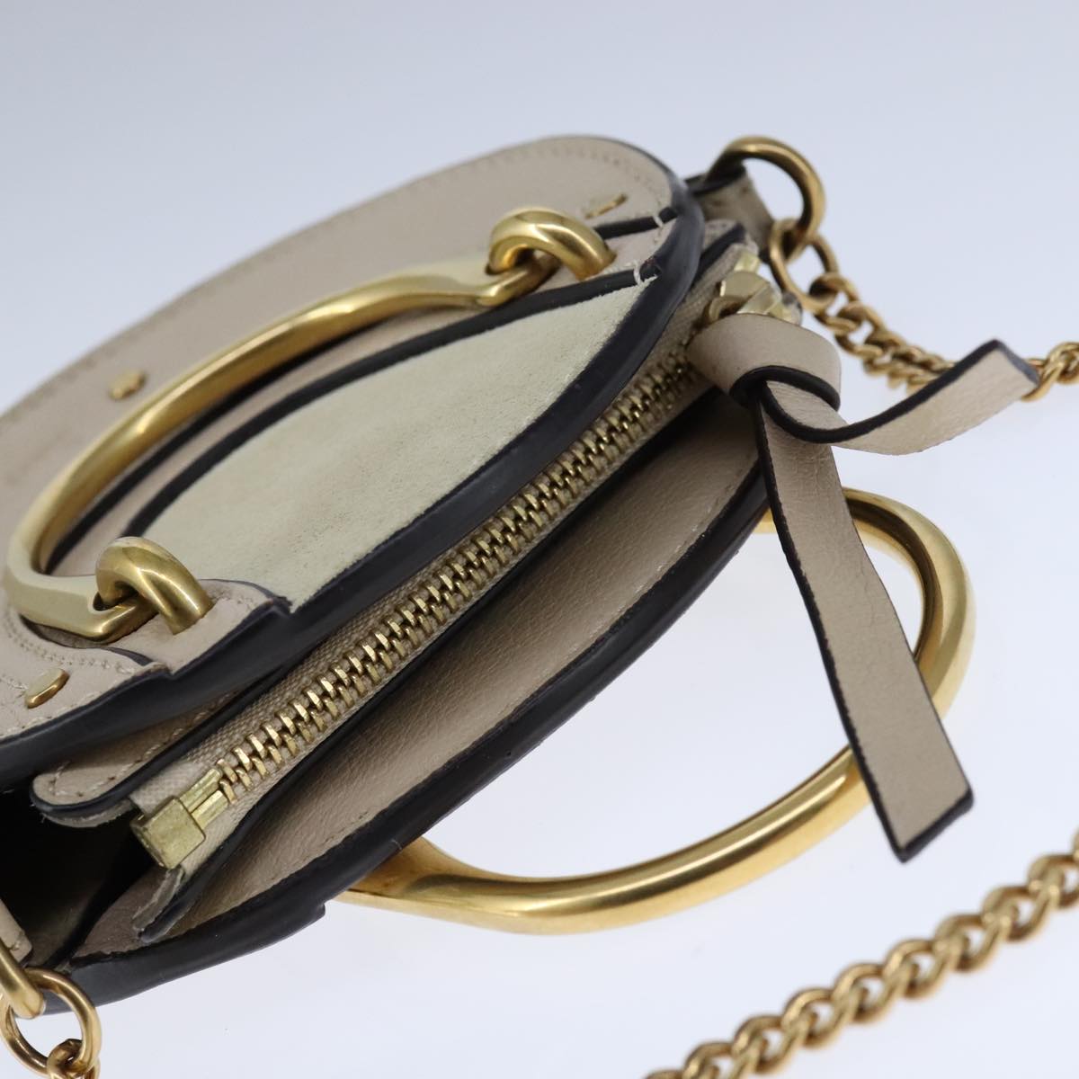 Chloé Brown Leather Pixie