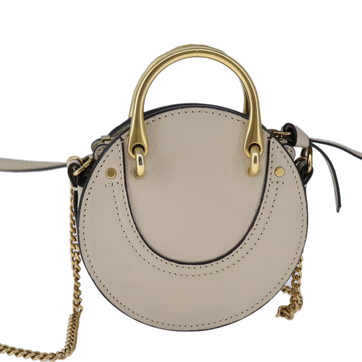 Chloé Brown Leather Pixie