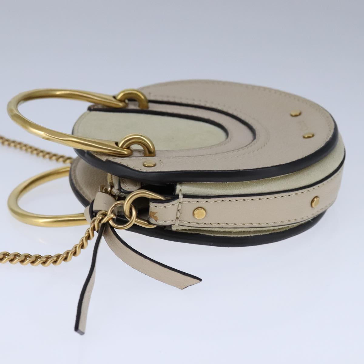 Chloé Brown Leather Pixie
