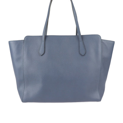 Gucci Blue Leather Swing
