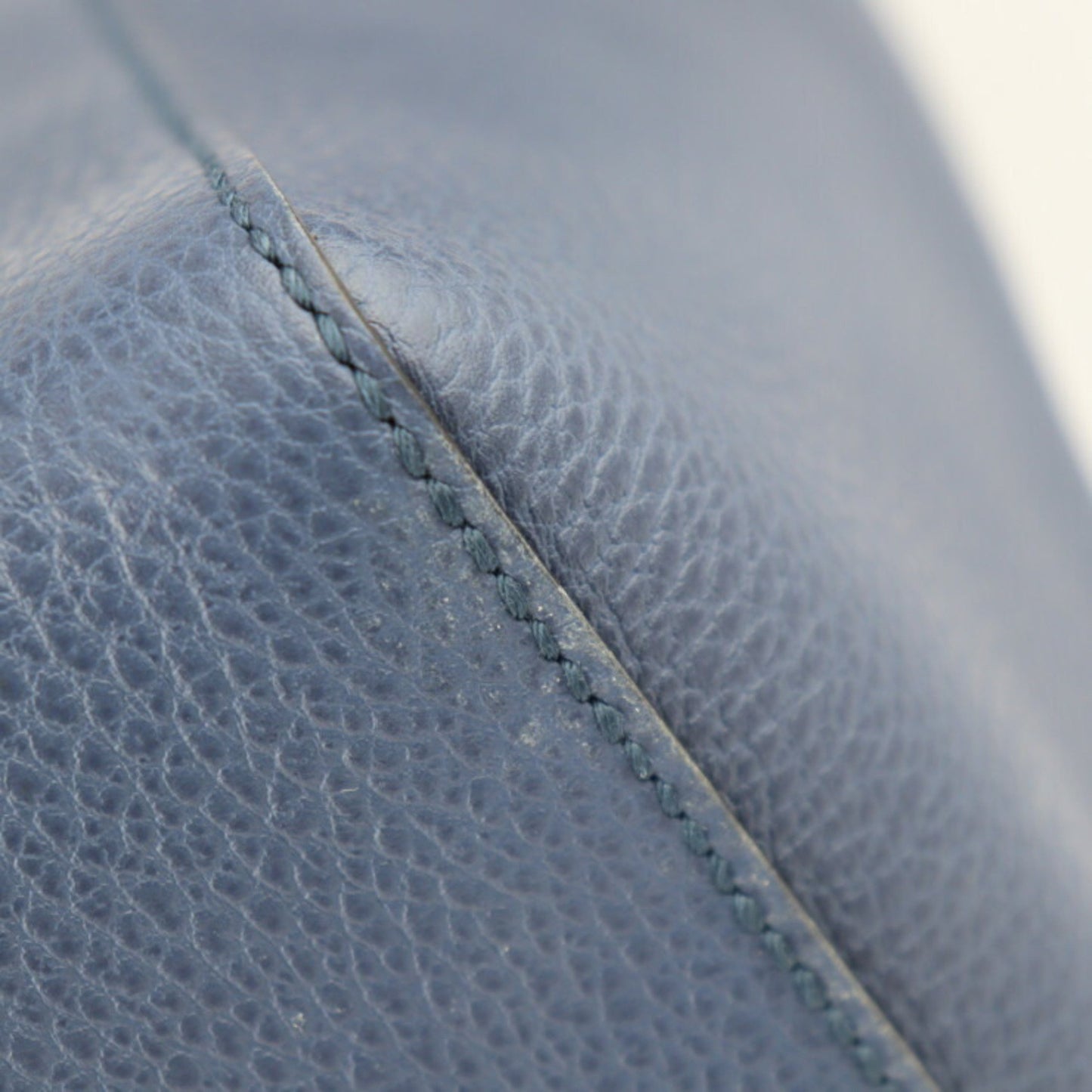 Gucci Blue Leather Swing