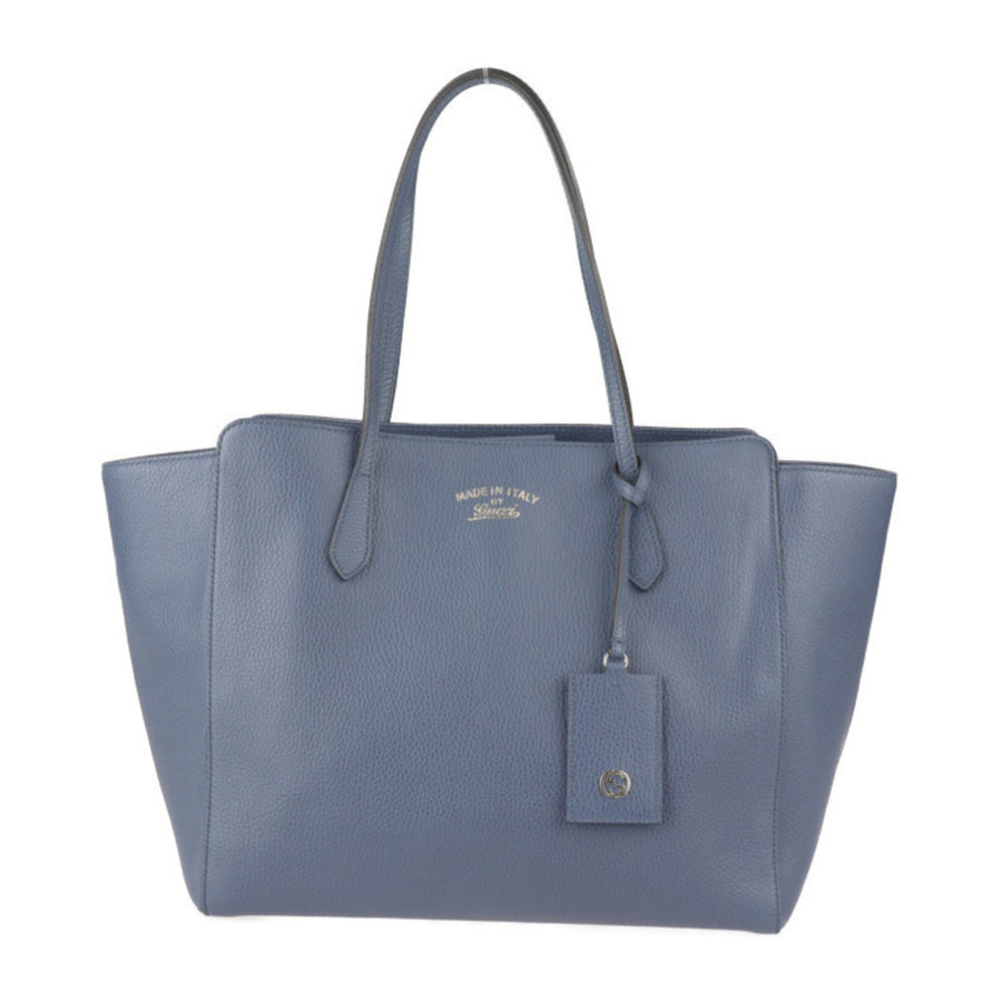 Gucci Blue Leather Swing