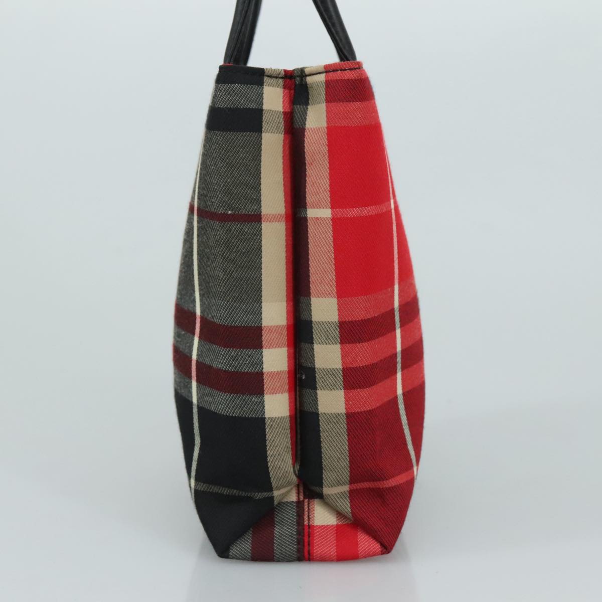 Burberry Red Canvas Nova Check