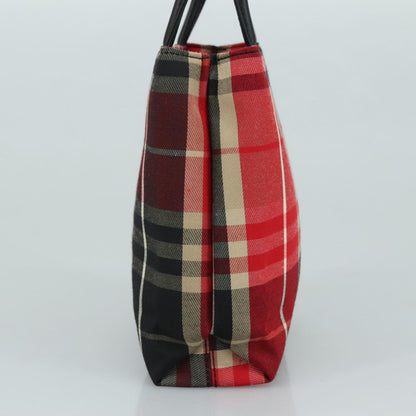 Burberry Red Canvas Nova Check