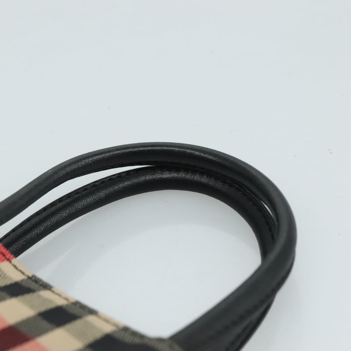 Burberry Red Canvas Nova Check