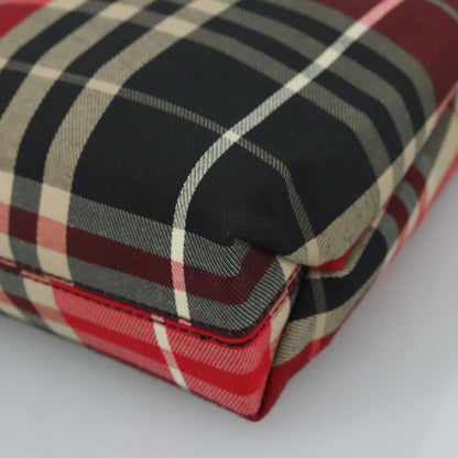 Burberry Red Canvas Nova Check
