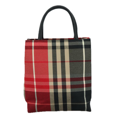Burberry Red Canvas Nova Check