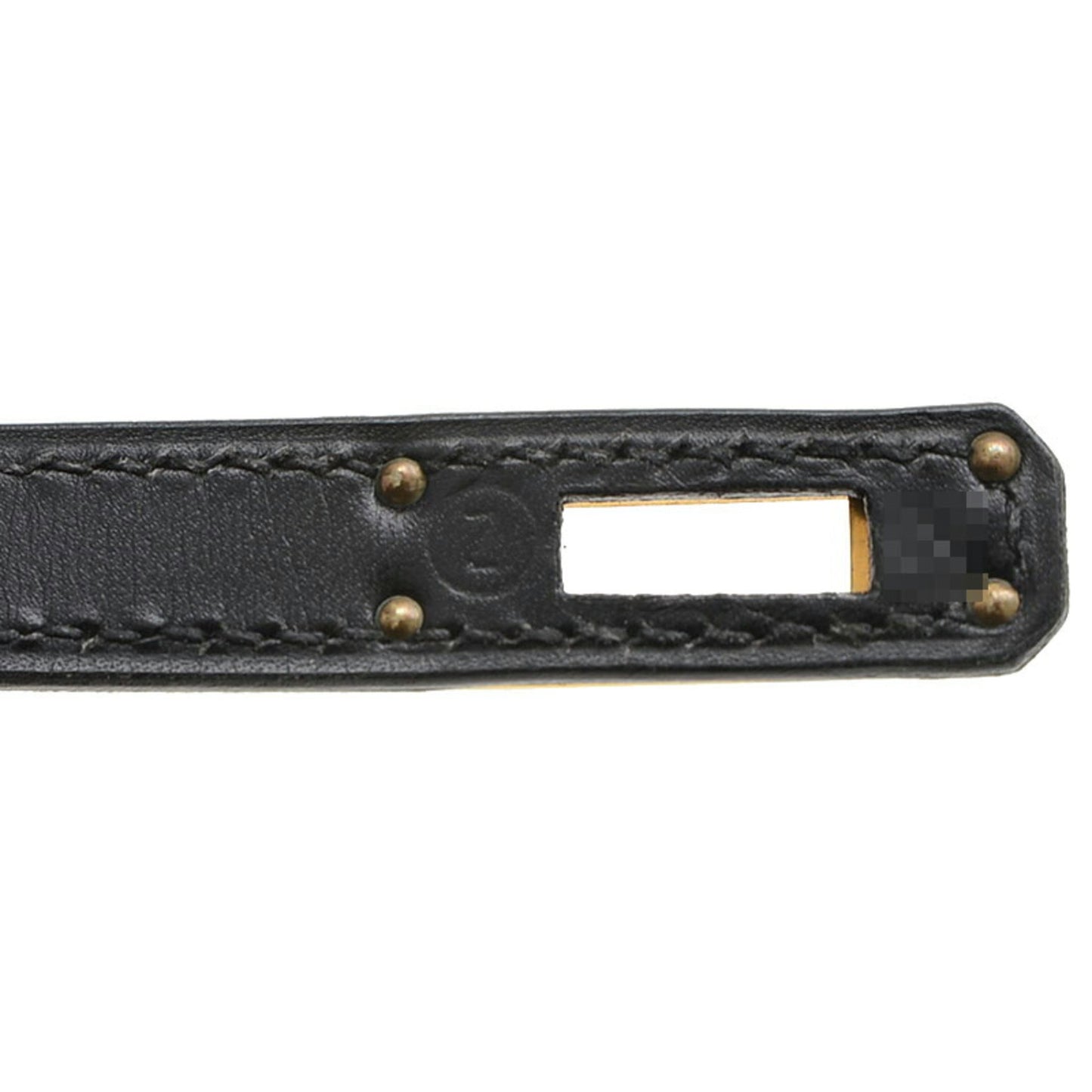 Hermès Black Leather Kelly