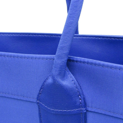 Salvatore Ferragamo Blue Synthetic Tote