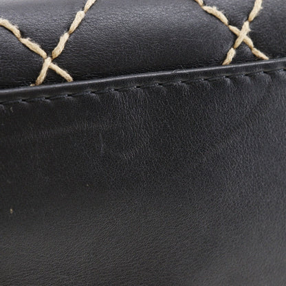 Chanel Black Pony-style Calfskin Handbag