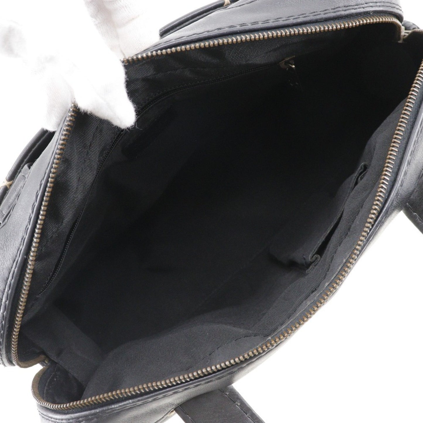 Chanel Black Pony-style Calfskin Handbag