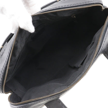 Chanel Black Pony-style Calfskin Handbag