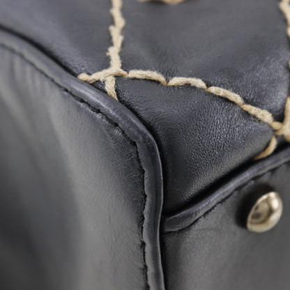 Chanel Black Pony-style Calfskin Handbag