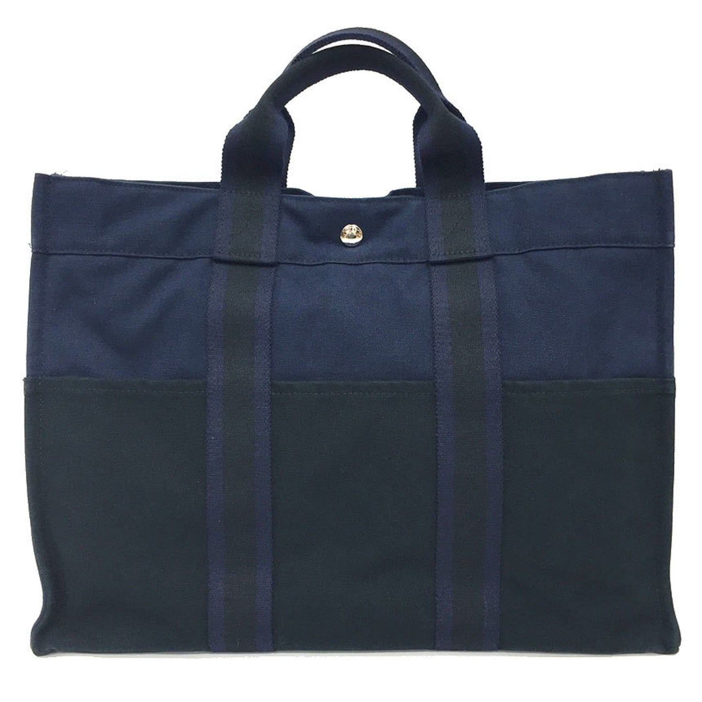 Hermès Blue Canvas Toto