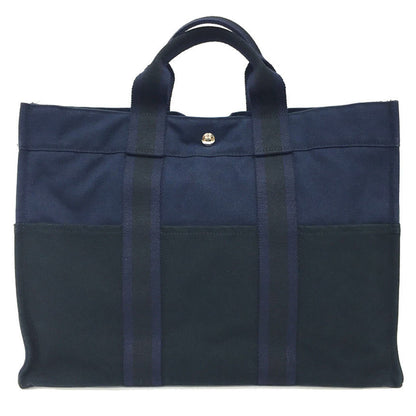 Hermès Blue Canvas Toto