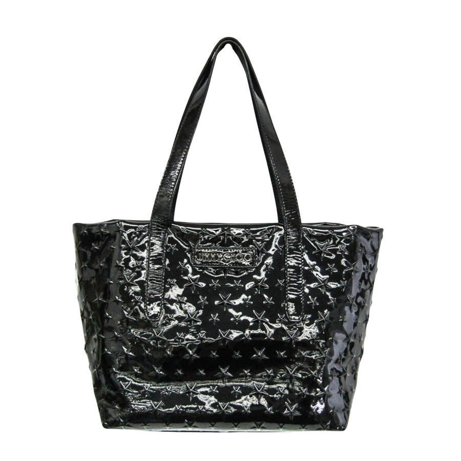 Jimmy Choo Black Patent Leather Tote