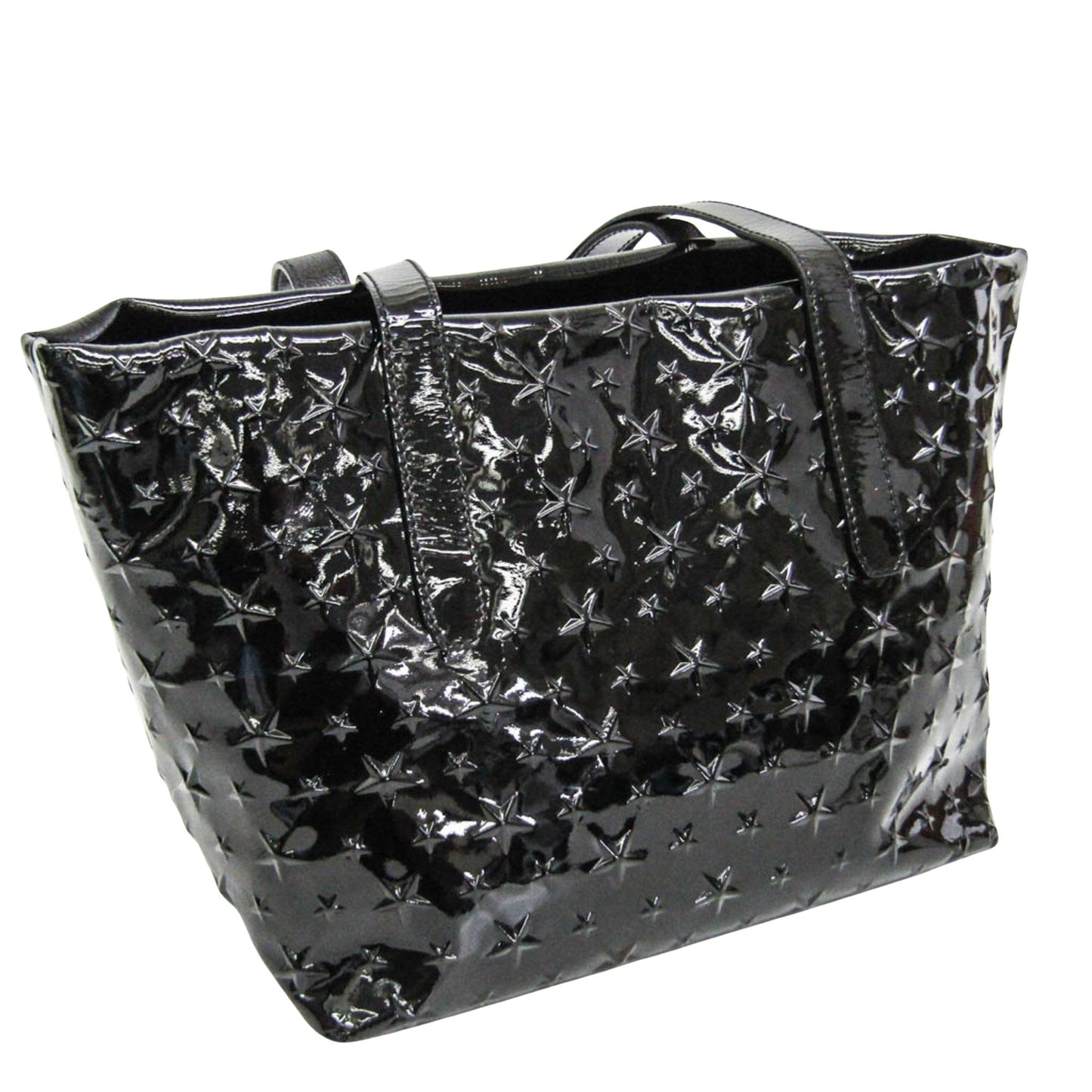 Jimmy Choo Black Patent Leather Tote