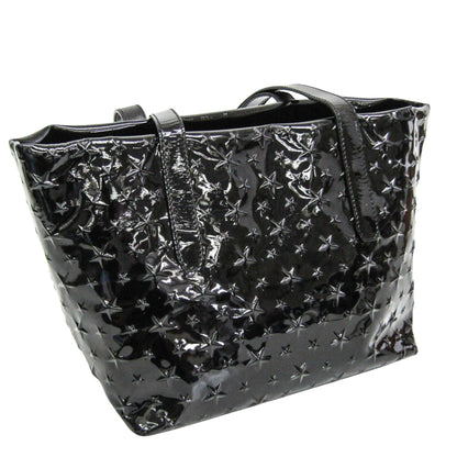 Jimmy Choo Black Patent Leather Tote