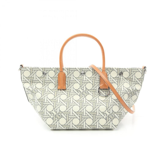 Tory Burch Brown Canvas Tote