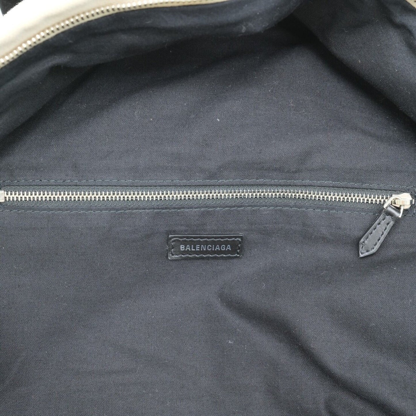Balenciaga White Canvas Explorer