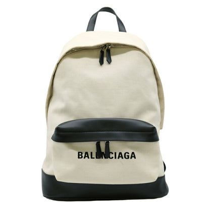 Balenciaga White Canvas Explorer