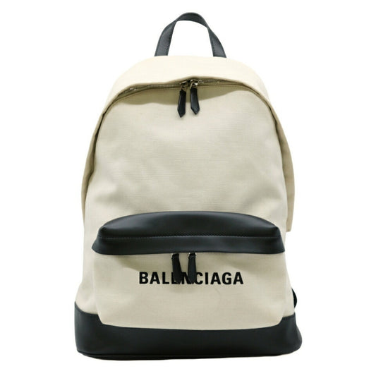 Balenciaga White Canvas Explorer