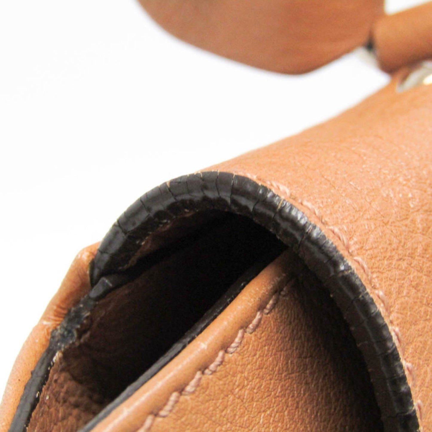 Salvatore Ferragamo Brown Leather Sofia