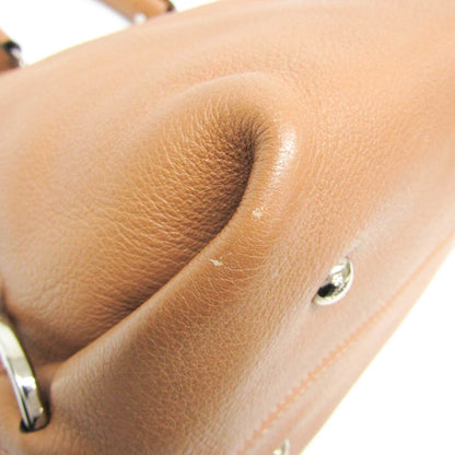 Salvatore Ferragamo Brown Leather Sofia