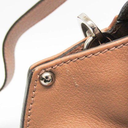 Salvatore Ferragamo Brown Leather Sofia