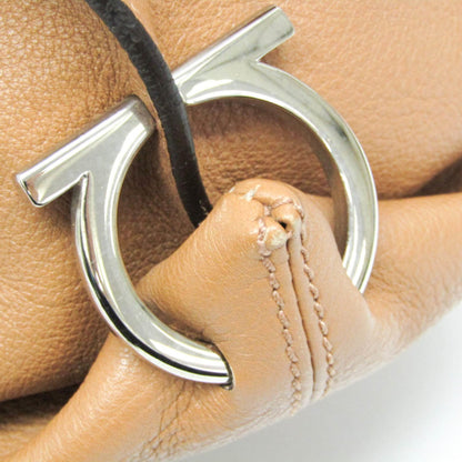 Salvatore Ferragamo Brown Leather Sofia