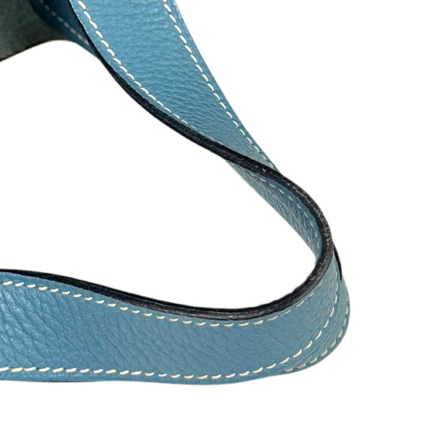 Hermès Blue Leather Picotin Lock