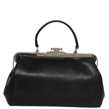 Prada Black Leather Flame