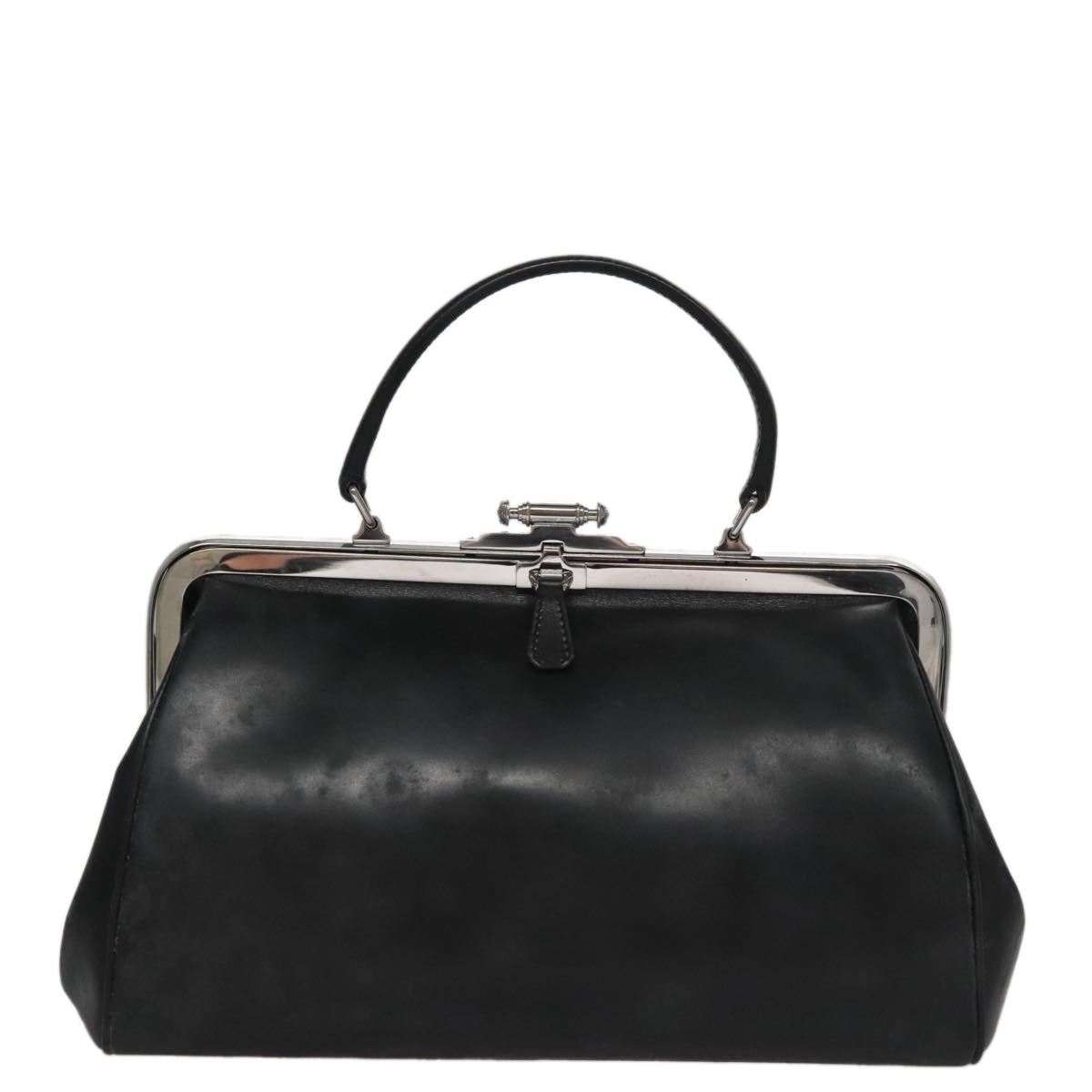 Prada Black Leather Flame