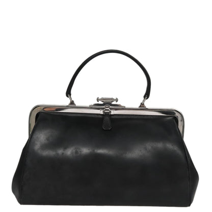 Prada Black Leather Flame