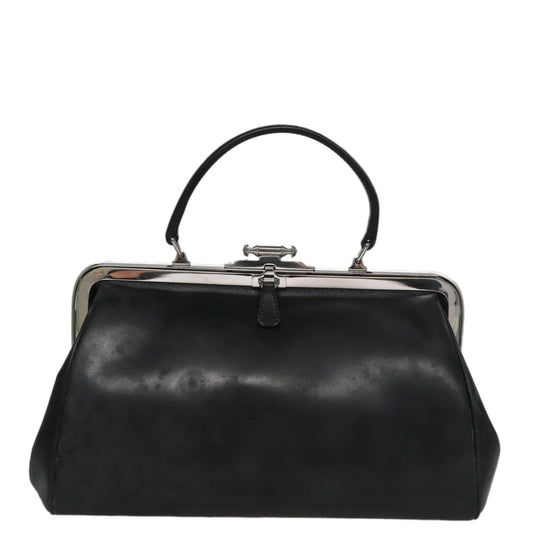 Prada Black Leather Flame