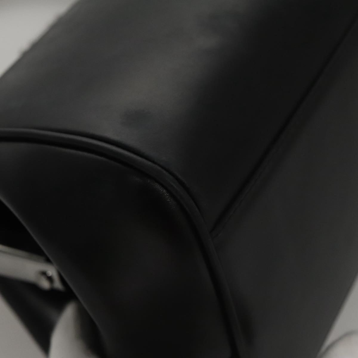 Prada Black Leather Flame