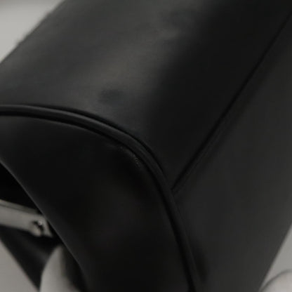 Prada Black Leather Flame