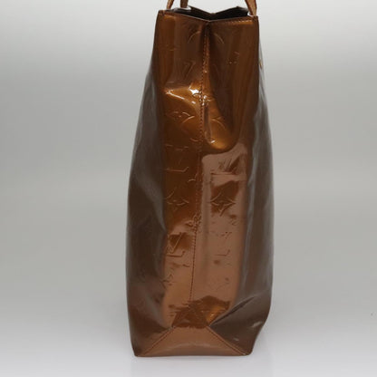 Louis Vuitton Brown Patent Leather Reade