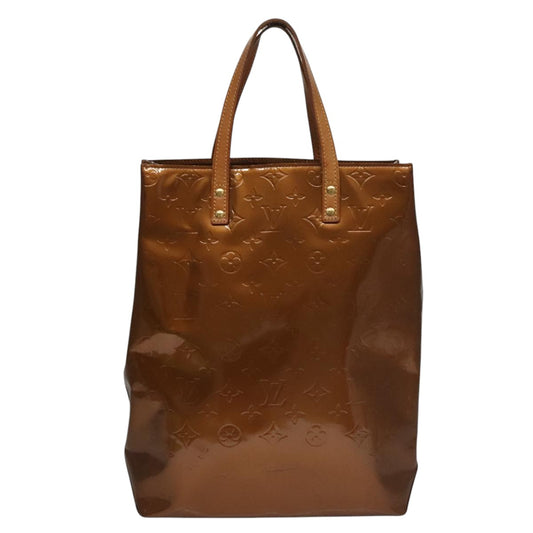 Louis Vuitton Brown Patent Leather Reade