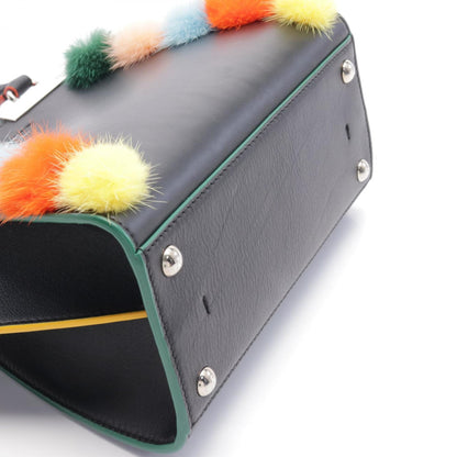 Fendi Multi Leather Pompon