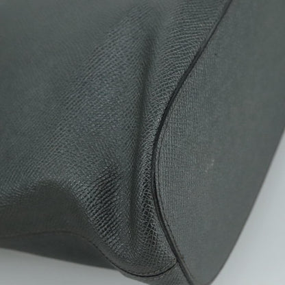 Valentino Garavani Gray Leather V Logo