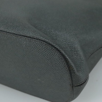 Valentino Garavani Gray Leather V Logo