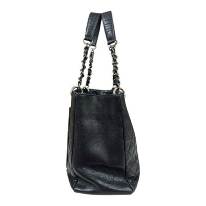 Chanel Black Leather Grand Shopping