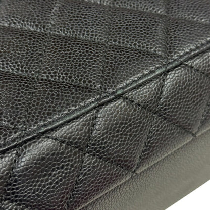 Chanel Black Leather Grand Shopping