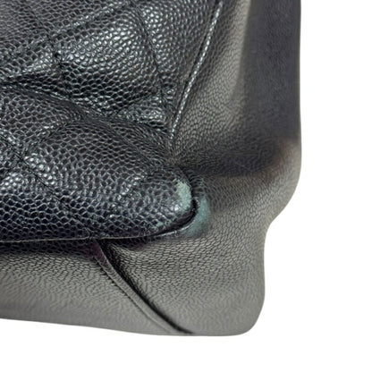 Chanel Black Leather Grand Shopping