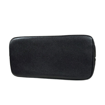 Chanel Black Leather Medaillon