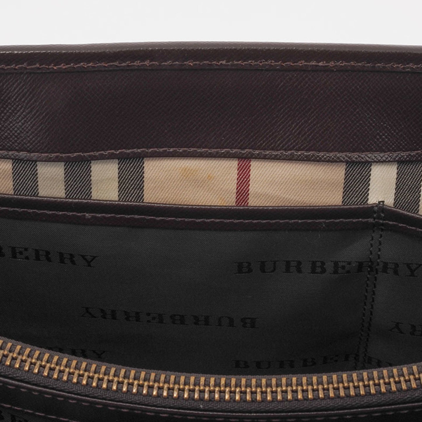 Burberry Brown Leather Handbag