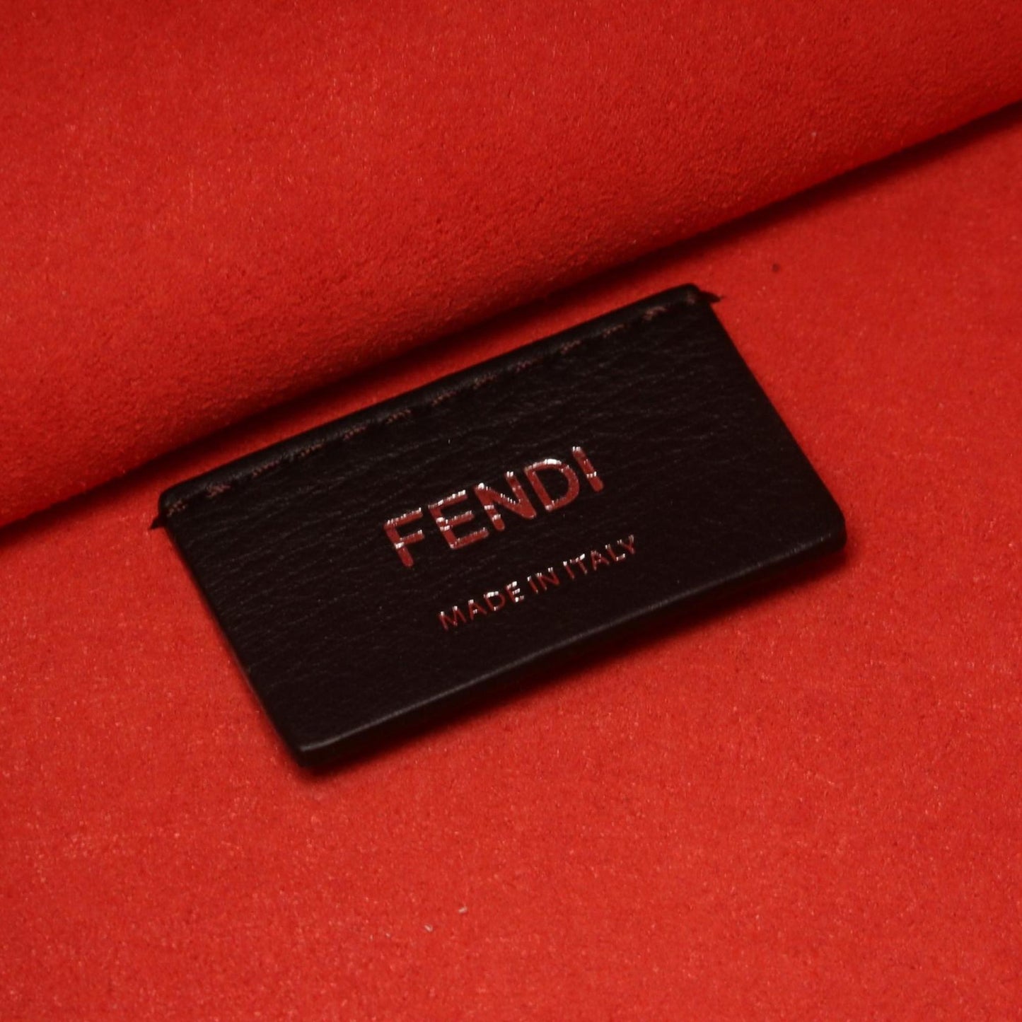 Fendi Red Leather Sunshine