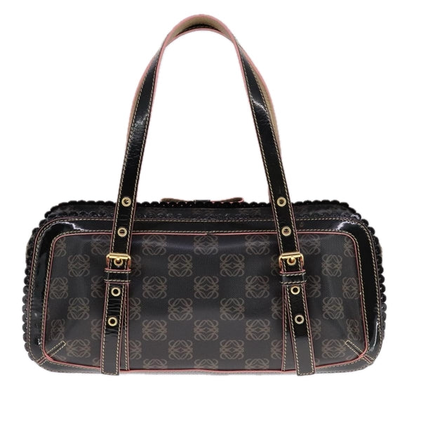 Fendi Black Canvas Mamma Baguette